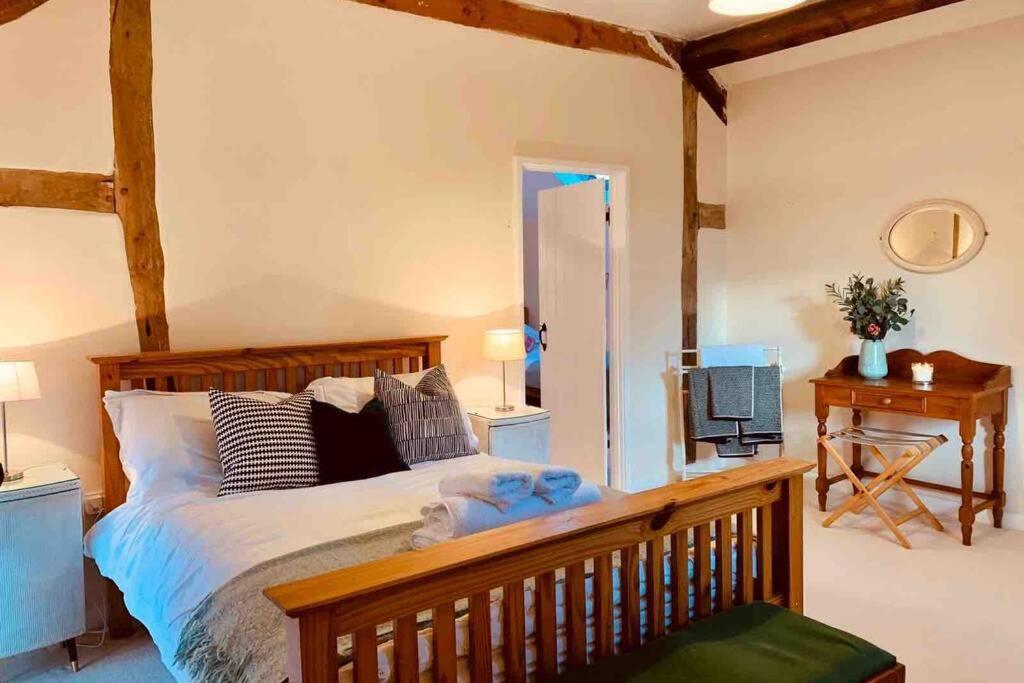 Upper Heath Farm - Stable Cottage Ludlow 克雷文阿姆斯 外观 照片