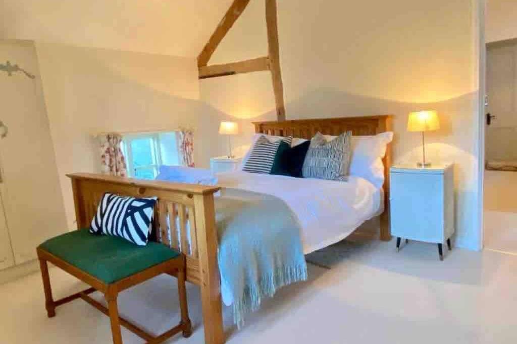 Upper Heath Farm - Stable Cottage Ludlow 克雷文阿姆斯 外观 照片
